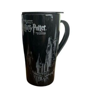 Universal Studios The Wizarding World of Harry Potter 16 oz Black Coffee Mug Cup